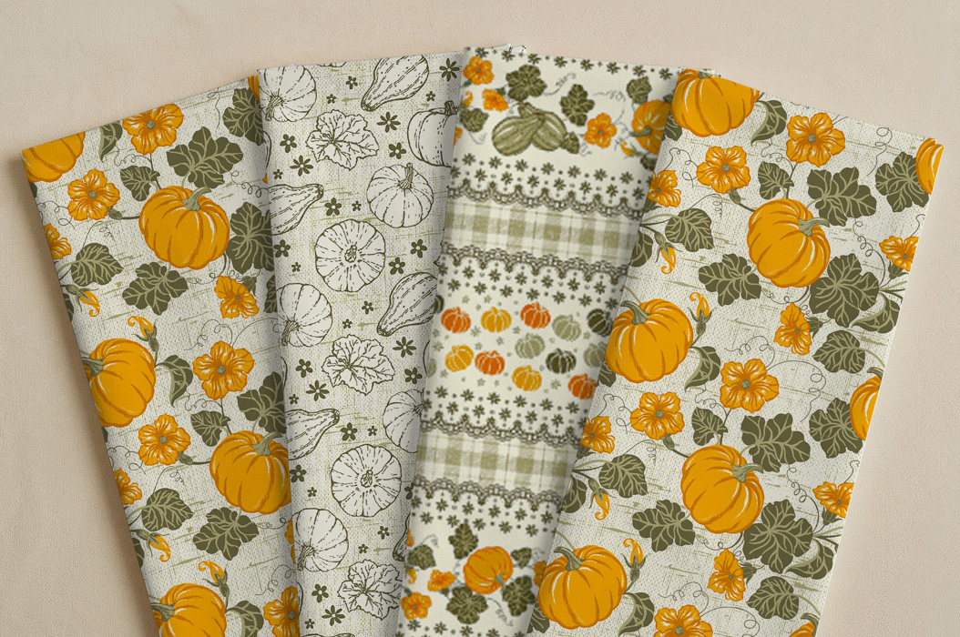Pumpkin Fabric Collection